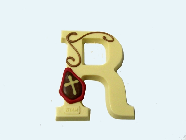 Chocolade letter wit (250 gr)